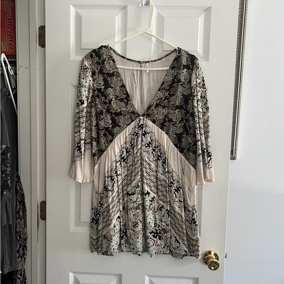 Free People Tops - Free people lined boho peasant top S